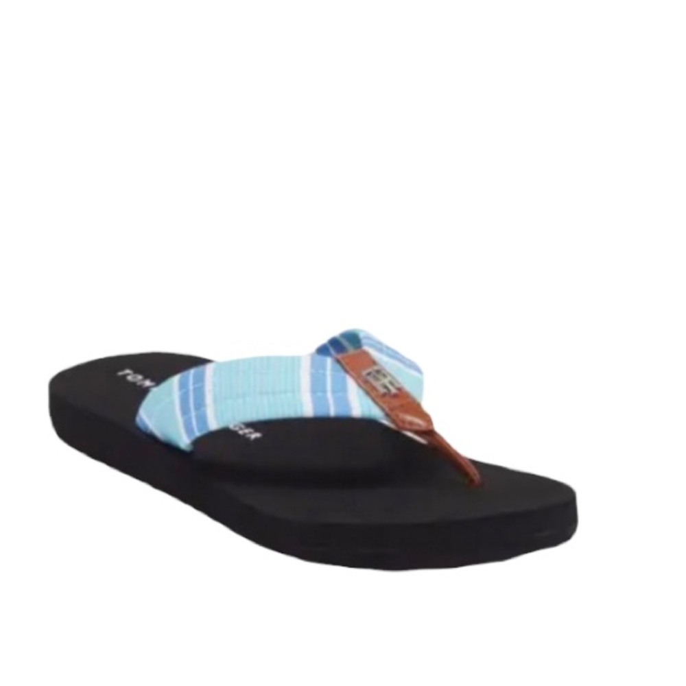 NWOT Tommy Hilfiger Women’s Miami Prep Canvas Flip Flop Size 8 - Picture 10 of 11